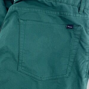 Polo Golf Ralph Lauren Green Pants Size 33x30 Chino Preppy